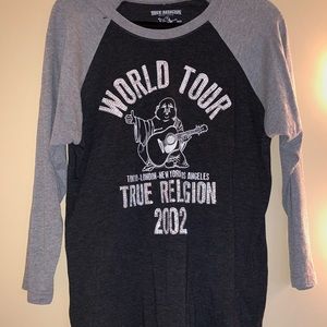 True Religion quarter sleeve